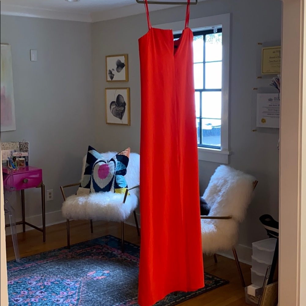 Red maxi dress (prom)